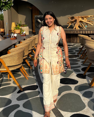 Ivory Boho Co-ord Set