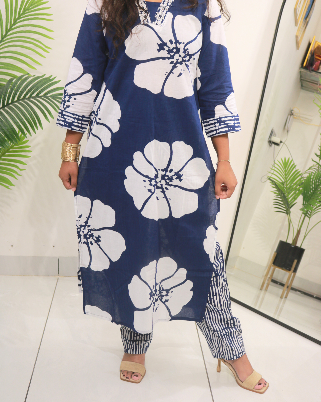 Midnight Floral Cotton Co-ord Set