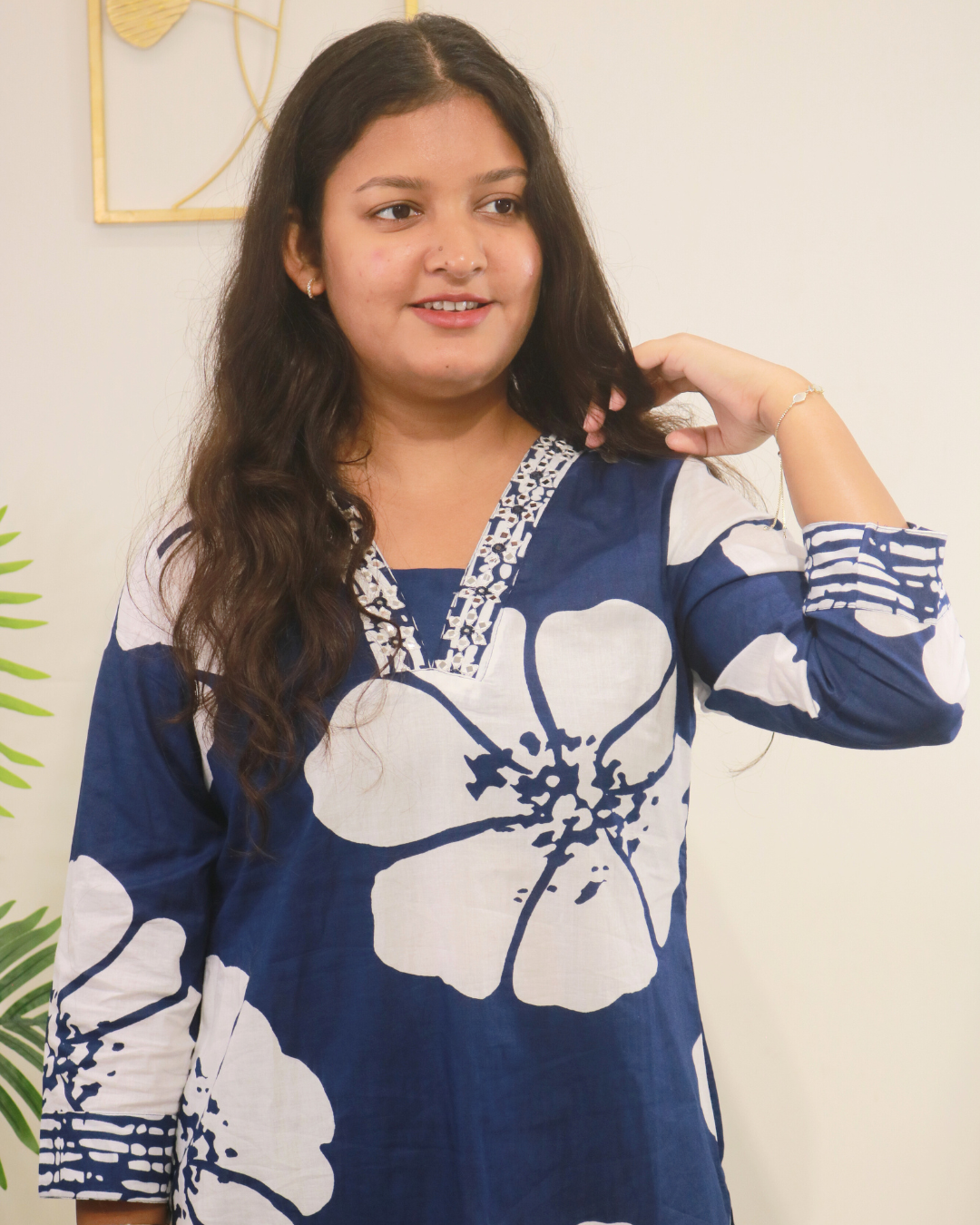 Midnight Floral Cotton Co-ord Set